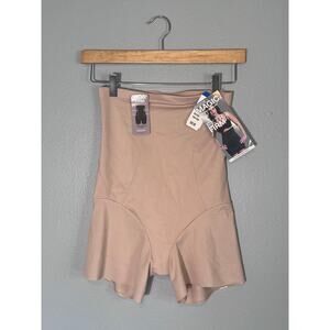 Naomi & Nicole XL Shapewear Women's Inside Magic High Waist Boy Short 7928 New
